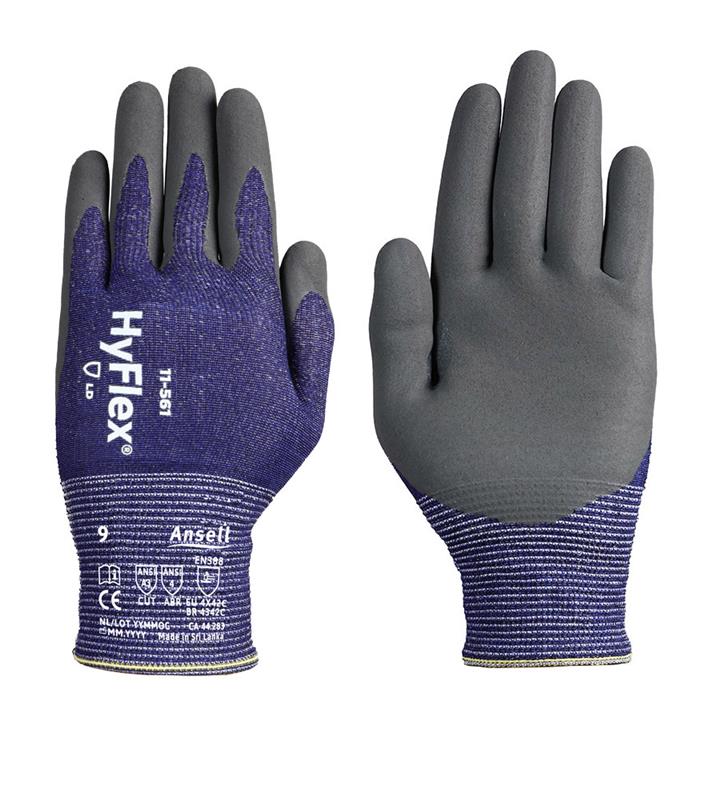 ANSELL HYFLEX 11-561 NITRILE PALM COAT - New Products